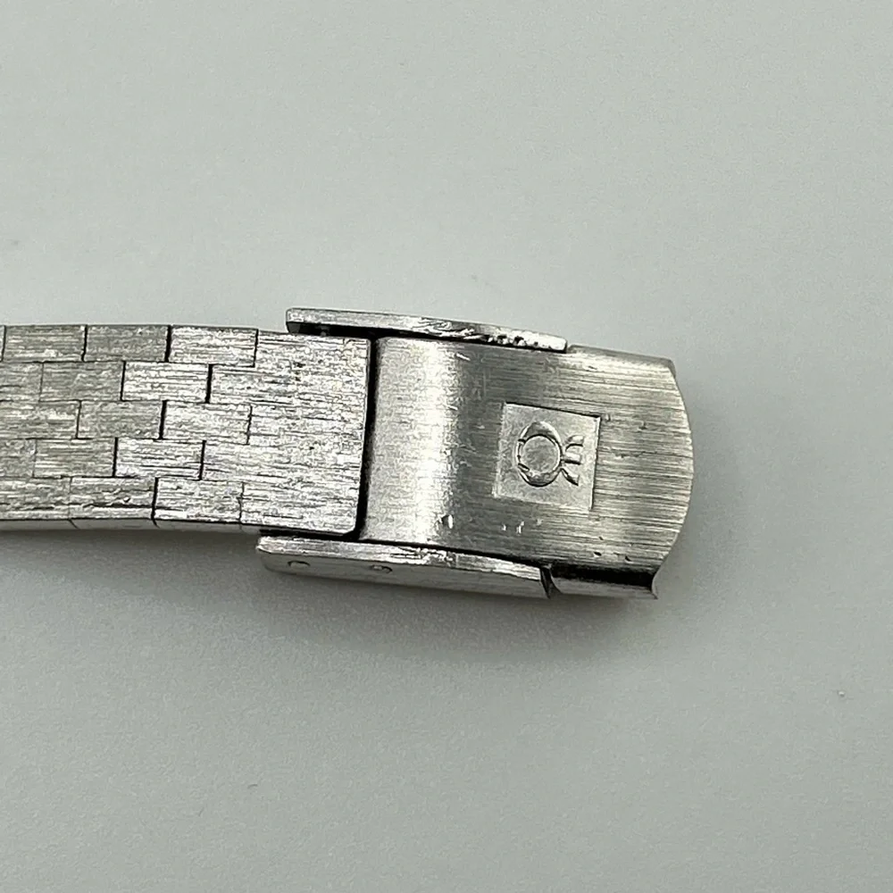 Milus vintage unisex Silver and Blue swiss made watch #566